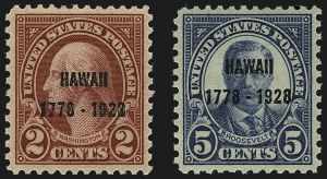 Sale 1111, Lot 663, 1923-29 Issues (Scott 575-657)