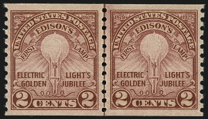 Sale 1111, Lot 665, 1923-29 Issues (Scott 575-657)
