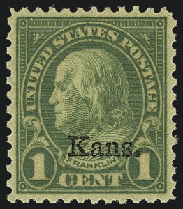 Sale Number 1111, Lot Number 668, 1929 Kansas-Nebraska Issue (Scott 658-679)
