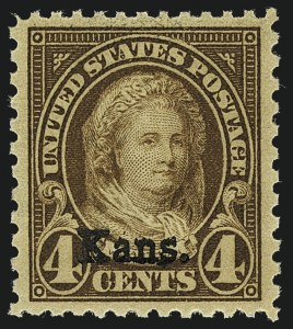 Sale 1111, Lot 670, 1929 Kansas-Nebraska Issue (Scott 658-679)