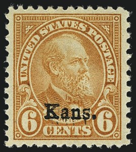 Sale Number 1111, Lot Number 672, 1929 Kansas-Nebraska Issue (Scott 658-679)