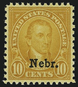 Sale 1111, Lot 689, 1929 Kansas-Nebraska Issue (Scott 658-679)