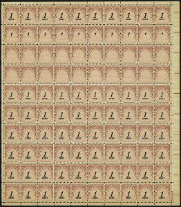 Sale 1111, Lot 777, Postage Due including Errors