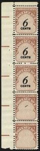 Sale 1111, Lot 780, Postage Due including Errors