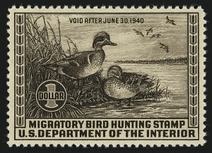 Sale Number 1111, Lot Number 842, Hunting Permits