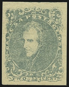 Sale 1111, Lot 864, Confederate States Superb Unused Singles