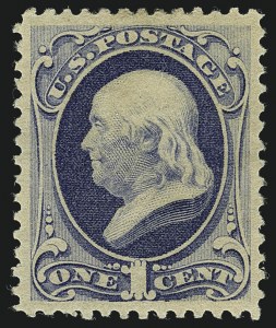 Sale 1111, Lot 91, 1870-88 Bank Note Co. Issues (Scott 134-218)