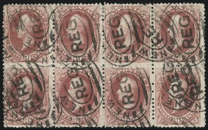 Sale 1111, Lot 98, 1870-88 Bank Note Co. Issues (Scott 134-218)