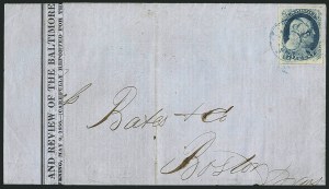 Sale 1115, Lot 2066, 1c 1851-56 Issue (Scott 6-8)