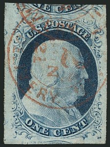 Sale Number 1115, Lot Number 2072, 1c 1851-56 Issue, cont. (Scott 8A-9) Sale Number 1115, Lot Number 2072, 1c 1851-56 Issue, cont. (Scott 8A-9)