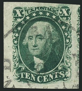 Sale Number 1115, Lot Number 2134, 10c 1851-56 Issue, cont. (Scott 15-16)
