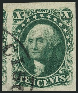 Sale 1115, Lot 2137, 10c 1851-56 Issue, cont. (Scott 15-16)