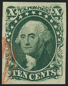 Sale 1115, Lot 2138, 10c 1851-56 Issue, cont. (Scott 15-16)