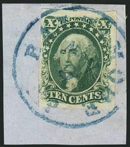 Sale 1115, Lot 2139, 10c 1851-56 Issue, cont. (Scott 15-16)