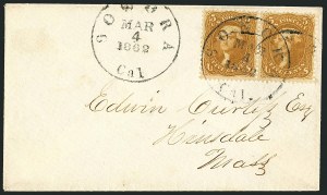 Sale 1115, Lot 2206, 1861-66 Issue (Scott 56-67)