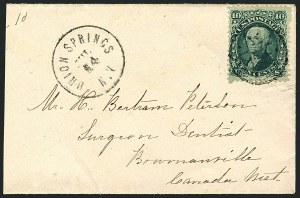 Sale 1115, Lot 2212, 1861-66 Issue, cont. (Scott 68-70c)