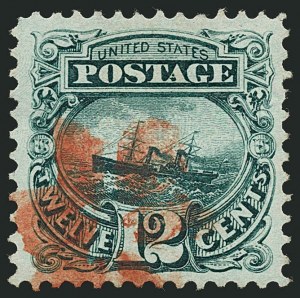 Sale 1115, Lot 2269, 12c-90c 1869 Pictorial Issue (Scott 117-122)