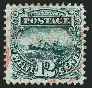 Sale 1115, Lot 2270, 12c-90c 1869 Pictorial Issue (Scott 117-122)