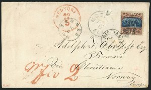 Sale 1115, Lot 2273, 12c-90c 1869 Pictorial Issue (Scott 117-122)