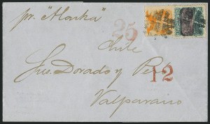 Sale 1115, Lot 2279, 12c-90c 1869 Pictorial Issue (Scott 117-122)