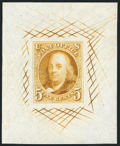 Sale 1116, Lot 3004, Essays, Proofs and Specimens, 1845-60 Issues