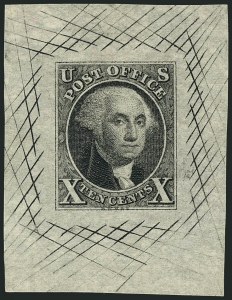 Sale 1116, Lot 3005, Essays, Proofs and Specimens, 1845-60 Issues