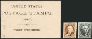 Sale 1116, Lot 3007, Essays, Proofs and Specimens, 1845-60 Issues