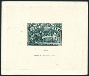 Sale 1116, Lot 3052, Essays, Proofs and Specimens, Bank Note Issues thru 20th Century