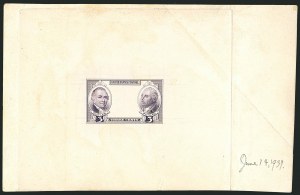 Sale 1116, Lot 3066, Essays, Proofs and Specimens, Bank Note Issues thru 20th Century