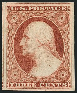 Sale 1116, Lot 3100, 1851-56 Issue (Scott 5A-17)