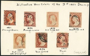 Sale 1116, Lot 3103, 1851-56 Issue (Scott 5A-17)