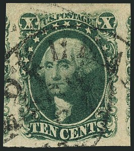 Sale Number 1116, Lot Number 3110, 1851-56 Issue (Scott 5A-17)
