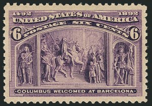 Sale 1116, Lot 3242, 1893 Columbian Issue (Scott 230-245)