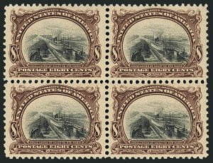Sale 1116, Lot 3287, 1898 Trans-Mississippi and 1901 Pan-American Issues (Scott 285-299)