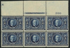 Sale 1116, Lot 3302, 1902-08 thru Louisiana Purchase Issues (Scott 300-327)