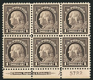 Sale 1116, Lot 3365, 1916-20 Issues (Scott 462-547)