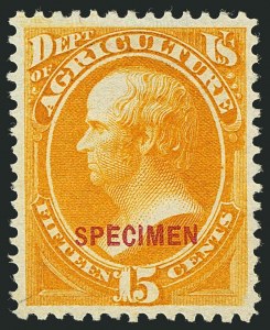 Sale 1116, Lot 3461, Officials thru Postal Stationery