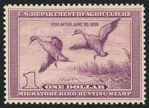 Sale 1116, Lot 3515, Hunting Permits thru Savings, Offical Seals