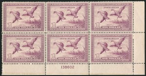 Sale 1116, Lot 3516, Hunting Permits thru Savings, Offical Seals