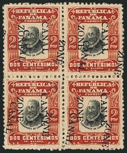 Sale 1116, Lot 3587, U.S. Possessions: Canal Zone