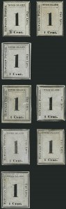 Sale 1116, Lot 3644, Hawaii: 1853 Kamehameha thru Numeral Issues