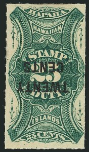 Sale 1116, Lot 3680, Hawaii: 1863 and Later Issues