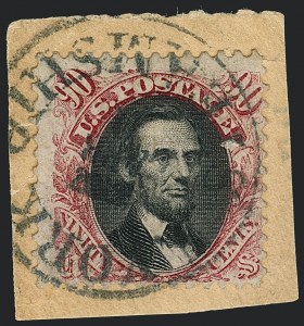 Sale 1118, Lot 116, 90c 1869 Pictorial Issue Stamps (Scott 122)