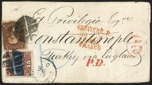 Sale 1118, Lot 137, 1869 Pictorial Issue Covers