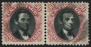Sale 1118, Lot 157, 1875 Re-Issue of 1869 Pictorial Issue (Scott 129-132)