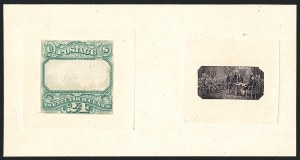 Sale 1118, Lot 17, 24c 1869 Pictorial Essays and Proofs