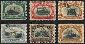 Sale 1118, Lot 178, 1901 Pan-American Issue Specimens