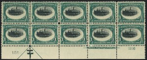Sale 1118, Lot 182, 1901 Pan-American Issue Stamps