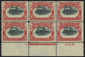 Sale 1118, Lot 192, 1901 Pan-American Issue Stamps
