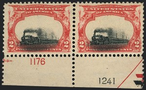 Sale 1118, Lot 194, 1901 Pan-American Issue Stamps